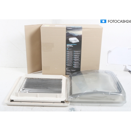 Dometic Mini Heki Style Dachhaube, 40x40cm, cremeweiß, mit Zw, (DS 43-60) (287314)