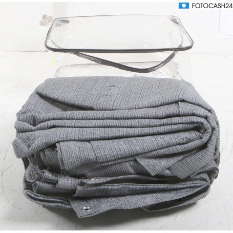 Pro Plus Zeltteppich, blau-grau, 300x600cm (287318)