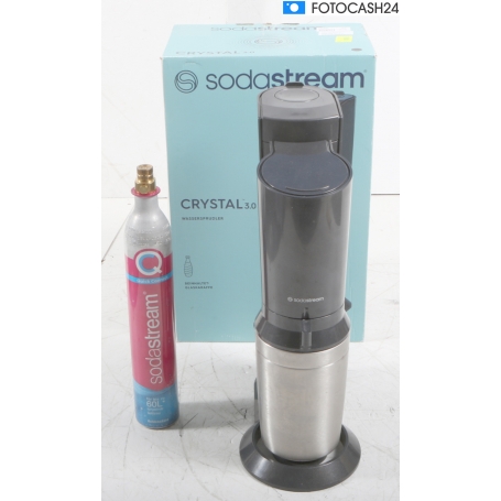 SodaStream Crystal 3.0 Trinkwassersprudler Wassersprudler 615ml schwarz (287336)
