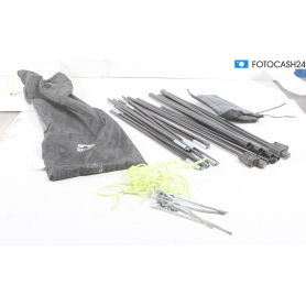 Reimo Mauritius Premium Sonnenvordach, 260x300x190cm, hellgrau (287359)