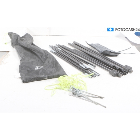 Reimo Mauritius Premium Sonnenvordach, 260x300x190cm, hellgrau (287359)