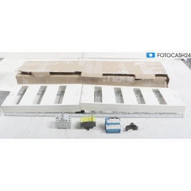 Hager ZU37XS Verteilerfeld, univers Z, Höhe 1050mm, 7-reihig, 1-feldig, PE/N senkrecht (287704)