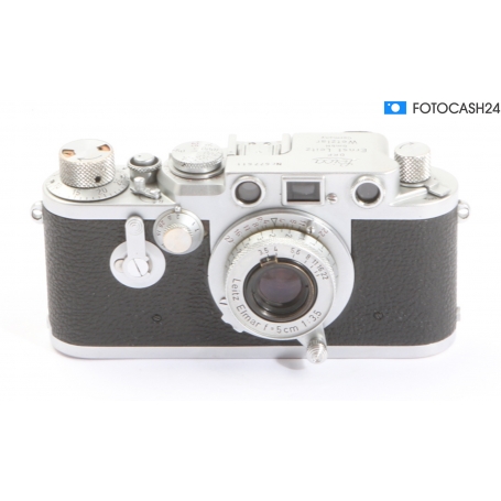 Leica DRP Ernst Leitz Wetzlar Sucherkamera mit Leitz Elmar 3,5 / 5 cm Objektiv (288267)
