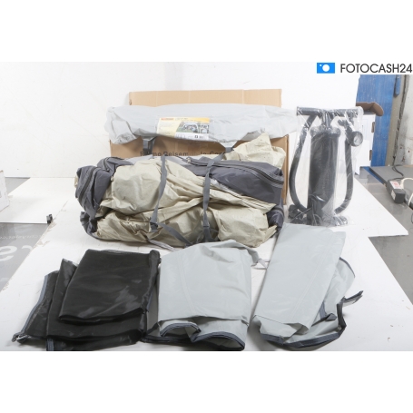 Reimo LINOSA Luft-Pavillon 300x300cm, inkl. 4 Seitenwänden (287140)