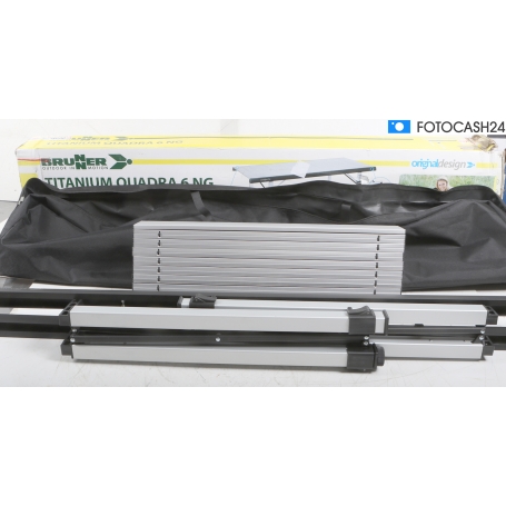 Brunner Titanium Quadra 6 NG Campingtisch Falttisch Klapptisch Reisetisch Garten Terrasse 146x70x72,5cm (288650)