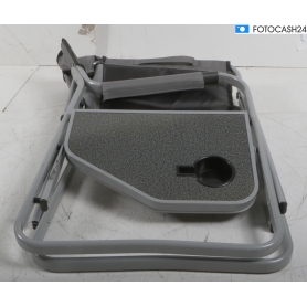 Coleman Deck Chair Regiestuhl mit Seitenablage, grau (288753)