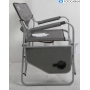 Coleman Deck Chair Regiestuhl mit Seitenablage, grau (288753)