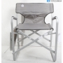 Coleman Deck Chair Regiestuhl mit Seitenablage, grau (288755)
