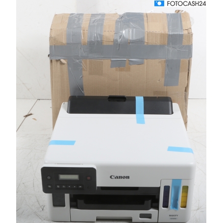 Canon Maxify GX5050 Farb-Tintenstrahl-Drucker Tintentank-System nachfüllbar Duplex WLAN LAN weiß (288925)