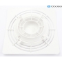 Bosch Fan 1900 DH W100 Badlüfter mit Feuchtigkeitssensor, für 100mm Rohre, weiß (7733703550) (287602)