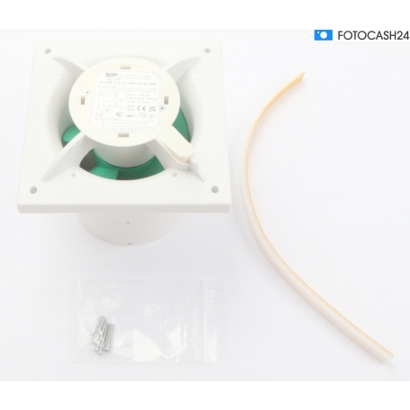 Helios MiniVent M1/120 F Kleinlüfter, zweistufig, Feuchtesteuerung (6364) (287603)