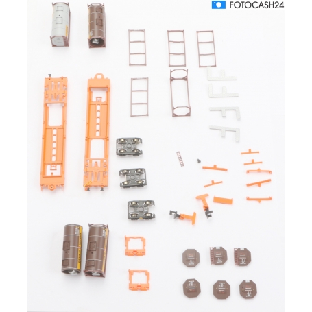 Fleischmann N FL Doppeltaschen-Gelenkwagen T3000e, W (287888)