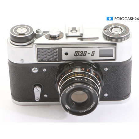 Fed 5+Industar 61 2,8/55 M42 (288291)