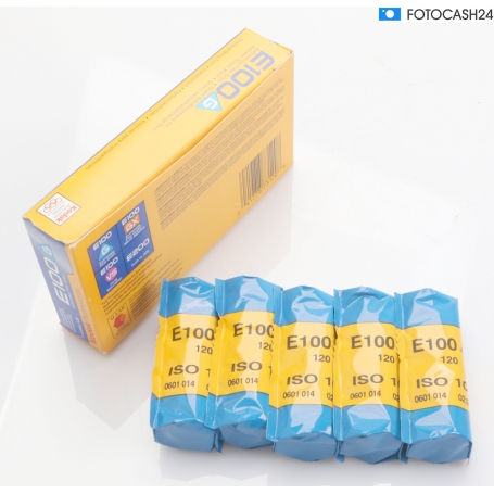 Kodak 5er Pack E100G 120mm Ektachrome Film (abgelaufen) (288630)