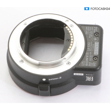 Sony E-Mount Adapter LA-EA3 Adaptor 35mm Full Frame (288826)