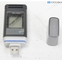 Voltcraft DL-210TH Temperatur-Luftfeuchte-Datenlogger Messgerät (287826)