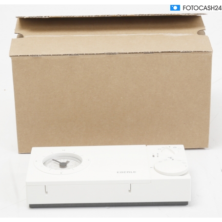 Eberle EASY3SW Raumthermostat Uhrenthermostat Wochenprogramm 230V weiß (287831)