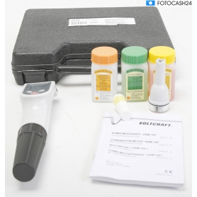 Voltcraft KBM-100 Kombi-Messgerät Temperatur Leitfähigkeit TDS Salinität ORP pH-Wert (287835)