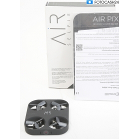 Airselfie Airpix Kamera Drohne Quadrocopter Kameraflug 12MP WiFi Flughöhe 18m schwarz Aluminium matt (287846)