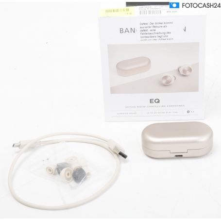 Bang & Olufsen Beoplay EQ In Ear Kopfhörer Headset Bluetooth Stereo Geräuschunterdrückung sand (287852)