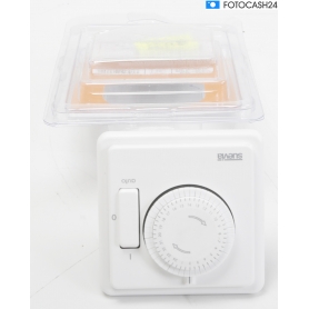 Suevia SU280447 Unterputz-Zeitschaltuhr analog Tagesprogramm 2200W IP20 weiß (287853)