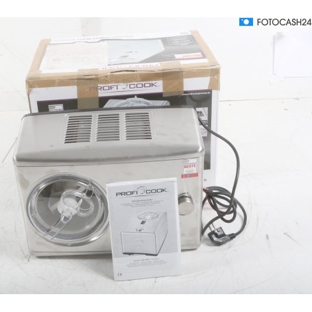 Profi Cook PC-ICM1091N Eismaschine Eiscremeautomat Joghurt-Maker 1,5l Edelstahl (289136)