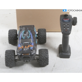 Amewi M-Land Brushed 1:16 RC Einsteiger Elektro Monstertruck Geländewagen 4WD RtR 2,4GHz blau (289138)