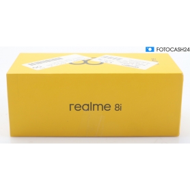 Realme 8i 6,6" Smartphone Handy 64GB 50MP Fingerabdrucksensor Dual-SIM Android schwarz (289146)