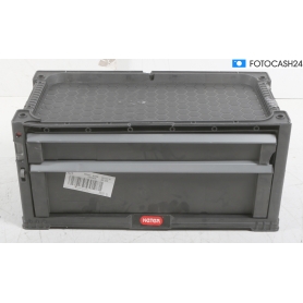 Keter Werkzeugwagen mit 2 Schubladen Schwarz (289167)