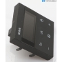 Gira 5394005 System 3000 Raumtemperaturregler BT System 55 schwarz matt (289198)