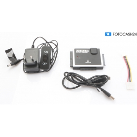 Renkforce RF-3833985 Konverter Adapter PC USB 2.0 zu IDE+SATA schwarz (289201)