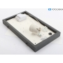 LCD Außenwandleuchte, mit Bewegungsmelder, E27, 13 Watt, graphit/edelstahl (039SEN) (248086)
