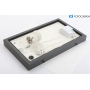 LCD Außenwandleuchte, mit Bewegungsmelder, E27, 13 Watt, graphit/edelstahl (039SEN) (248086)