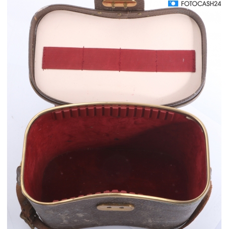 Vintage Leder Foto Tasche Kameratasche Case ca. 23x13x18 cm (266530)