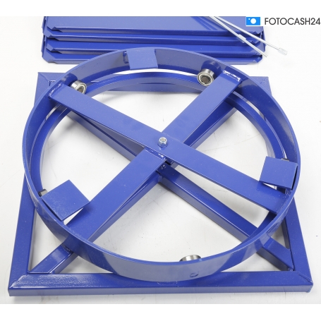 MARS Svratka 7890 Drehturm Gestell für Schubladen-Magazin Fächer 12 max. 300kg Stahlblech blau (269232)