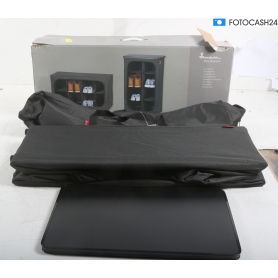 Isabella Schuh-Faltschrank, 50x30x85cm, dunkelgrau (287101)