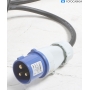 Pro Plus CEE-Mehrfachstecker auf 3xSchuko und 2xUSB, mit MCCB und RCD, 20m (287695)