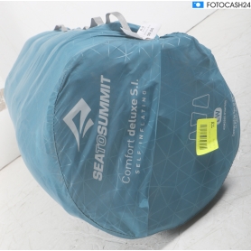 Sea to Summit Comfort Deluxe Isomatte, selbstaufblasend, 201x76cm, blau (288646)