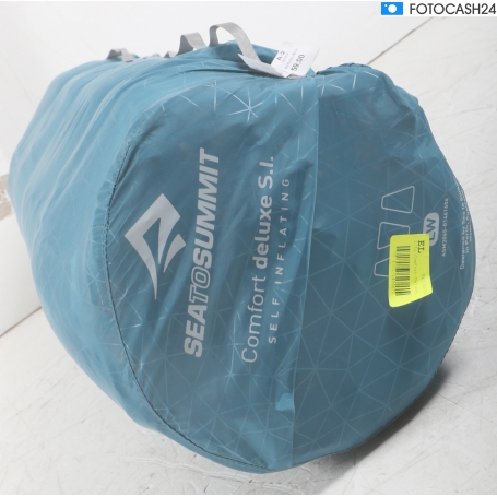 Sea to Summit Comfort Deluxe Isomatte, selbstaufblasend, 201x76cm, blau (288646)