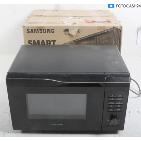 Samsung MS23K3614AW/EG Stand-Mikrowelle 23 Liter 800 Watt 6 Leistungsstufen 24 Automatikprogramme Garzeittimer weiß (289077)