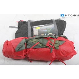 High Peak Sparrow 2-Personen Zelt Tunnelzelt Doppeldach Camping Outdoor grün rot (289088)