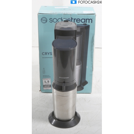 SodaStream Crystal 3.0 Trinkwassersprudler Wassersprudler 615ml schwarz (289110)