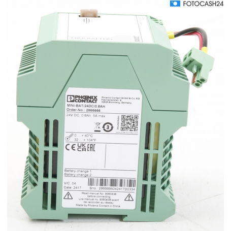 Phoenix Contact MINI-BAT/24DC/0.8AH Industrielle USV-Anlage Akku-Modul (289295)