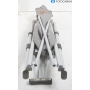 Holiday Travel Joplin Faltstuhl mit Holzarmlehne, grau/braun (289308)