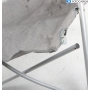 Holiday Travel Joplin Faltstuhl mit Holzarmlehne, grau/braun (289308)