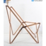 Bo-Camp Bloomsbury Campingstuhl, Gr. L, beige (289311)