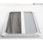 Carbest Innenrollo mit Rahmen für RW VAN, 600x450mm, weiß (289315)