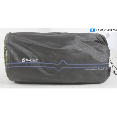 Outwell Dreamhaven Double Liegematte Schlafmatratze Gästebett Camping selbstaufblasend 200x140x10cm grün (289348)