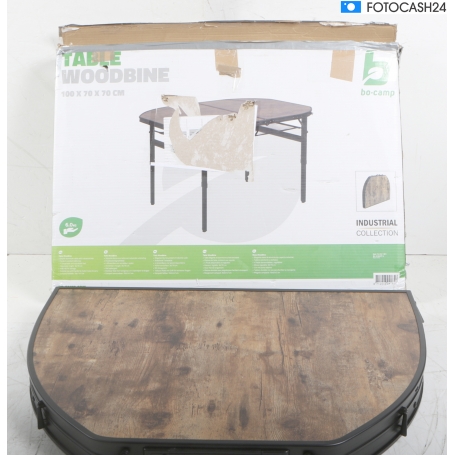 Bo-Camp 1404185 Woodbine Campingtisch Tisch 100x70cm Holzoptik braun (289396)