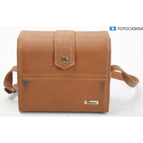 Asahi Pentax Ledertasche mit Tragegurt 20x17x8 (289397)